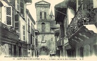 l'Église , vue de la Rue d'Espagne