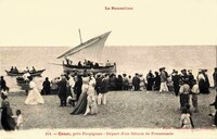 Départ d'un Bateau de Promenade