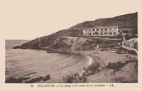 La Plage et la Route de la Corniche