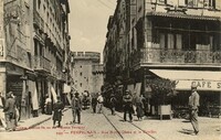 Rue Notre-Dame et le Castillet