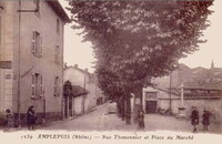 Rue Thimonnier et Place au Marché 