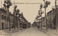 Route de Lyon et la Poste