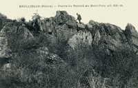 Pierre du Renard au Mont-Potu