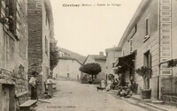 Chevinay - Entrée du Village