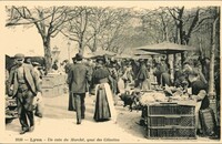 Un coin du Marché, quai des Célestins