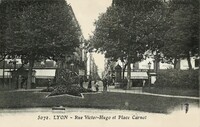 Rue Victor Hugo et Place Carnot