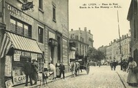Place du Pont - Entrée de la rue Moncey