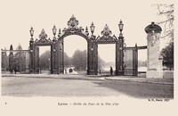 Grille du Parc de la Tête d'Or