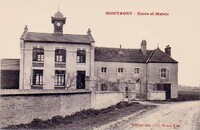 Montagny - Écoles et Mairie