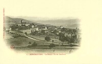 Montrottier - Le Bourg - vue du Couchant