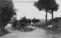 Poule-les-Écharmeaux - Route de Lamure et de Balmont