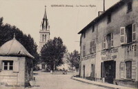 Quincieux - La Place de L'Église