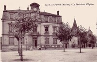 Saint-Fons - La Mairie et l'Église