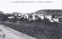 Saint-Fortunat - Saint-Didier-au-Mont-d'Or - Le Village et le Montoux