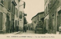 La Rue Chambry et la Poste