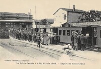 la Libre Pensée à Ars la gare du beaujolais