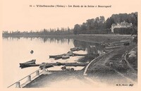 Les Bords de la Saône à Beauregard - Lavandières