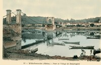 Pont et Village de Beauregard - Lavandières