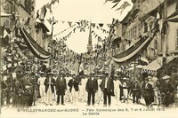 Fête Gymnique des 6,7 et  8 Juillet 1912