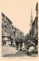 La Rue Nationale un-jour de marché