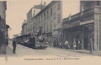 Gare du C.F.B. - Rue Victor-Hugo