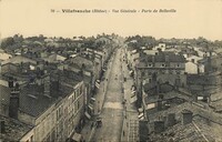 vue Générale - Porte de Belleville