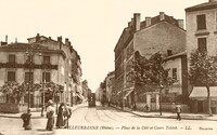 Place de la Cité et Cours Tolstoï