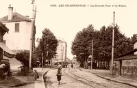 Les Charpennes _La Grande Rue et la Place