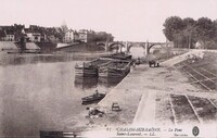 Le Pont Saint-Laurent -Lavandière
