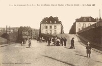 Rue des Écoles, Rue de Chalon et Rue du Guide