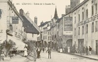 Louhans - Entrée de la Grande Rue