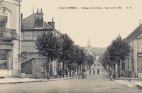 Avenue de la Gare -Vue sur la Ville