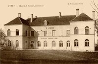 Virey-le-Grand - La Mairie et l'Écoles Communales