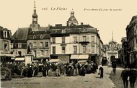 Place Henri IV, jour de marché