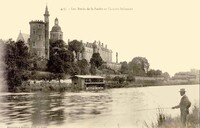 Les Bords de la Sarthe et l'ancien Solesmes