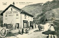 Aiguebelle - Hôtel Bernard et le Pont de Randens