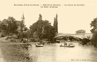 Le Canal de Savière Le Pont L'Eglise