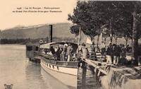 Le Bourget-du-Lac - Lac du Bourget -Embarquement