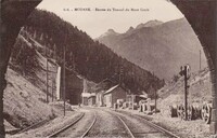 Entrée du Tunnel du Mont Cenis