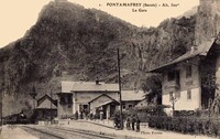 Pontamafrey-Montpascal - La Gare