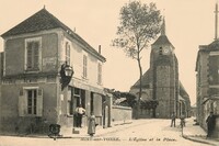 Misy-sur-Yonne - L'Eglise et la Place