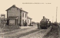 Villeneuve-le-Comte - La Gare