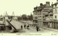 Le Pont Suspendu et Saint-Aubin