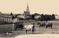 Vue vers l'Église