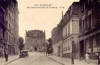Bagnolet - Rue Raoul Berthon et la Mairie