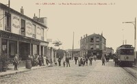 La Rue de Romainville .La Croix de l'Épinette 