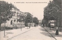 Boulevard Gambetta et École de Filles