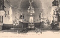 Cantigny - Intérieur de l'Eglise
