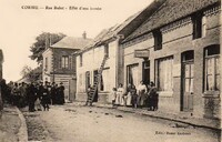 Rue Bulot - Effet d'une bombe