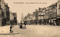 Place de L'Hôtel de Ville et Rue Gambette